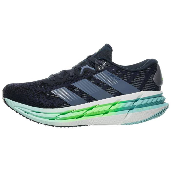 【★スーパーSALE★3/11深夜2時迄】アディダス Adidas 【 Adistar 4 Men Aurora Ink/Ink/Lime 】 メンズ ライム