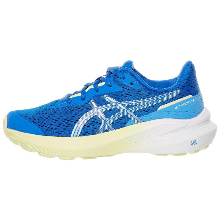 アシックス Asics 【 Gt 1000 13 Gs Kids Illusion Blue/White 】 13 サーティーン キッズ ベビー マタニティ キッズファッション 靴 その他 ジュニア キッズ 青色 ブルー 白色 ホワイト