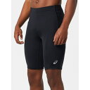 アシックス Asics 【 Men's Run Road Sprinter Half Tight Men Performance Black 】 メンズ ラン ハーフ スポーツ アウトドア ランニング マラソン ウェア メンズウェア メンズ パフォーマンス 黒色 ブラック(4)