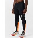 ブルックス Brooks 【 Men's Run Visible Tight 2.0 Men Black/Ecru/Fluoro 】 メンズ ラン スポーツ アウトドア ランニング マラソン ウェア メンズウェア メンズ 黒色 ブラック(4)