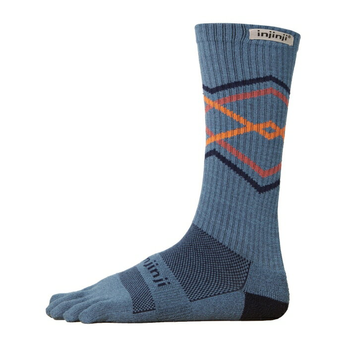 インジンジ Injinji 【 Trail Midweight Crew Toesocks Lake Unisex Lake 】 クルー スポーツ アウトドア ランニング マラソン その他 ユニセックス