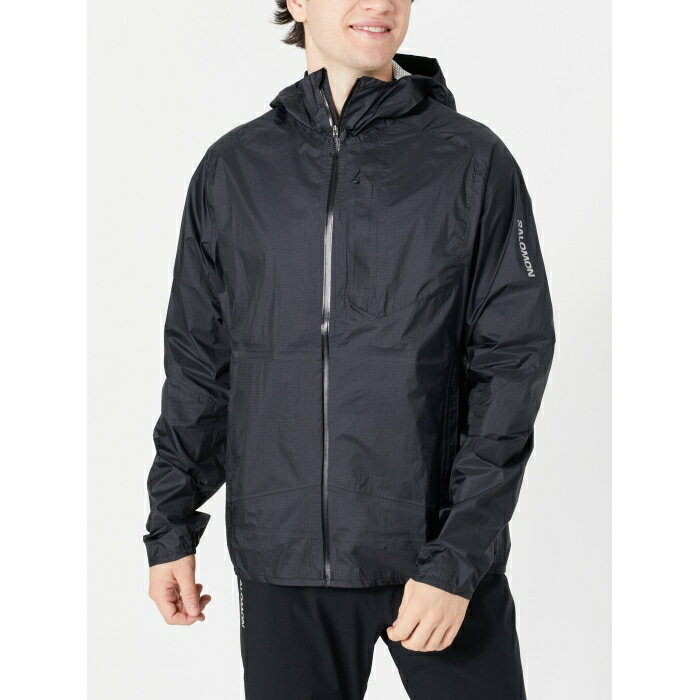  Salomon  Men's Bonatti Waterproof Jacket Men Deep Black   Ja...