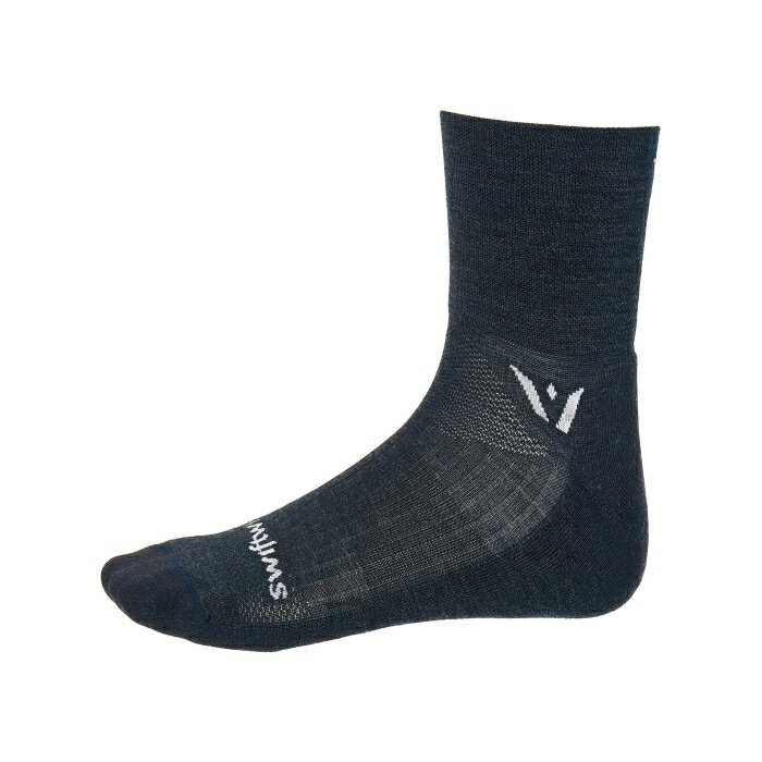 Swiftwick 【 Pursuit Merino Four Quarter Crew Socks Coal Unisex Coal 】 クルー ソックス・靴下 スポーツ アウトドア ランニング マラソン その他 ユニセックス