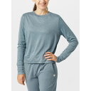 Vuori 【 Women's Daydream Crew Women Smoke Blue Heather 】 レディース クルー スポーツ アウトドア ラン...