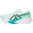 アシックス Asics 【 Magic Speed 4 Men Soothing Sea/Black 】 マジック Speed スピード スポーツ アウトドア ランニング マラソン シューズ メンズシューズ メンズ 黒色 ブラック(4)