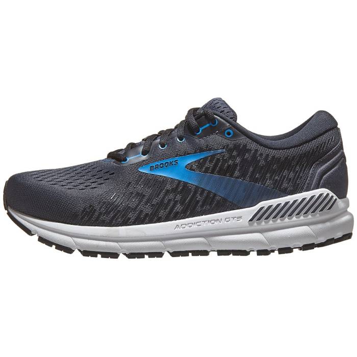 ブルックス Brooks 【 Addiction Gts 15 Men Ink/Black/Blue 】 GTS スポーツ アウトドア ランニング マラソン シューズ メンズシューズ メンズ 黒色 ブラック 青色 ブルー