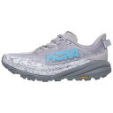Hoka 【 Speedgoat 6 Women Stellar Grey/Asteroid 】 スポーツ アウトドア ランニング マラソン シューズ レディー...