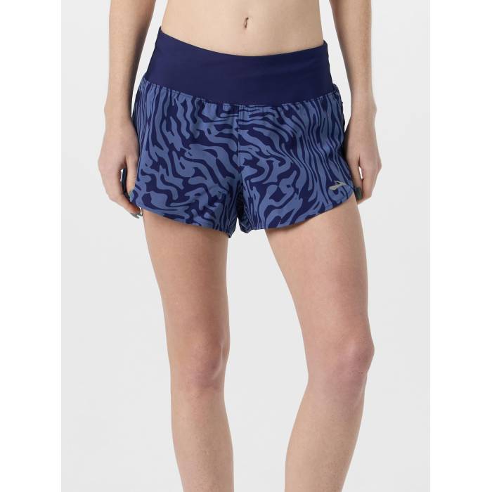 ブルックス Brooks 【 Women's Chaser 3" Speedscape Print Short 2.0 Women 】 レディース スポーツ アウトドア ランニング マラソン ウェア レディースウェア レディース
