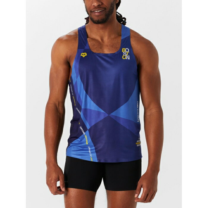 For The Run 【 Men's Harper Boston 25 Singlet Men Boston 25 】 メンズ ボストン Singlet シングレット スポーツ アウトドア ランニング マラソン ウェア メンズウェア メンズ ボストン