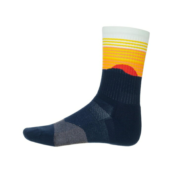 フィーチャーズ Feetures 【 Trail Max Cushion Mini Crew Socks Unisex Table Rock Navy 】 マックス ..