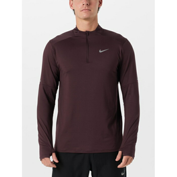 ナイキ Nike 【 Men's Dri-Fit Element Half Zip Men Burgundy Crush 】 メンズ ドライフィット エレメント ハーフ スポーツ アウトドア ランニング マラソン ウェア メンズウェア メンズ ワイン色・バーガン