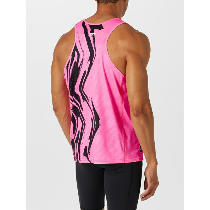 Rnnr 【 Men's All Out Singlet Bolt Men Pink 】 メンズ Singlet シングレット ボルト スポーツ アウトドア ランニング マラソン ウェア メンズウェア メンズ pink ピンク