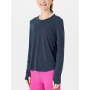 サッカニー Saucony 【 Women's Stopwatch Long Sleeve Women Navy Heather 】 レディース Sleeve スリーブ スポーツ アウトドア ランニング マラソン ウェア レディースウェア レディース 紺色 ネイビー heather(4)
