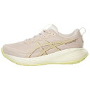 アシックス Asics 【 Gel Cumulus 27 Women Mineral Beige/Yellow 】 スポーツ アウトドア ランニング マラソン ...