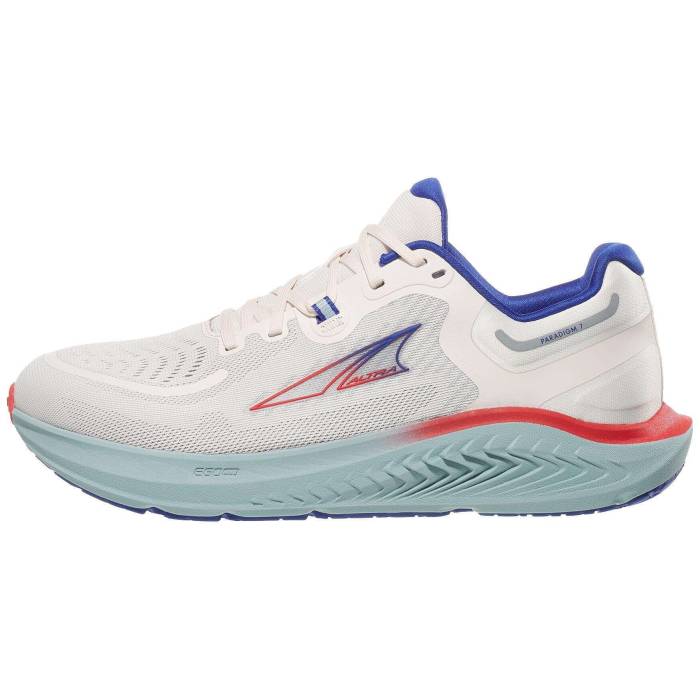Altra 【 Paradigm 7 Men White/Blue 】 スポーツ アウトドア ランニング マラソン シューズ メンズシューズ メンズ 白色 ホワイト 青色 ブルー