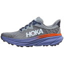 Hoka 【 Challenger 7 Women Galactic Grey/Indigo 】 スポーツ アウトドア ランニング マラソン シューズ レディー...