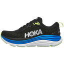 Hoka 【 Gaviota 5 Men Black/Electric Cobalt 】 スポーツ アウトドア ランニング マラソン シューズ メンズシューズ ...