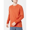 サロモン Salomon 【 Men's Sense Aero Long Sleeve Tee Men Burnt Ochre 】 メンズ Sleeve スリーブ Tシャツ スポーツ アウトドア ランニング マラソン ウェア メンズウェア メンズ(4)