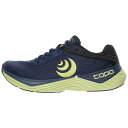 トポアスレチック Topo Athletic 【 Ultrafly 5 Men Navy/Lime 】 スポーツ アウトドア ランニング マラソン シューズ メ...