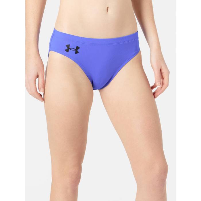 アンダーアーマー Under Armour 【 Women's Mission '24 Brief Women Blue 】 レディース スポーツ アウトドア ランニング マラソン ウェア レディースウェア レディース 青色 ブルー