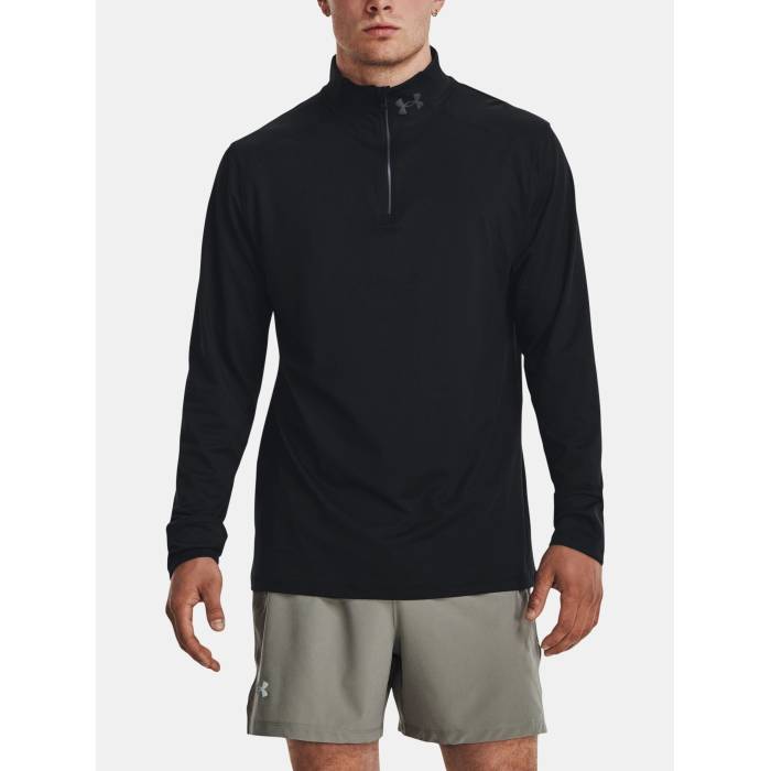 アンダーアーマー Under Armour 【 Men's Launch Pro 1/4 Zip Men Black 】 メンズ プロ メンズ 黒色 ブラック