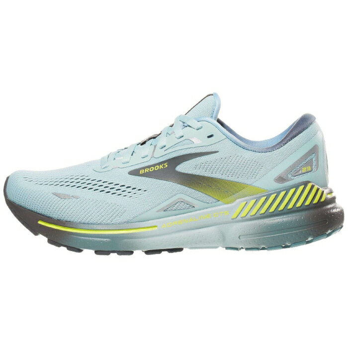 ブルックス Brooks 【 Adrenaline Gts 23 Men Cloud Blue/Lime 】 GTS スポーツ アウトドア ランニング マラソン シューズ メンズシューズ メンズ 青色 ブルー ライム