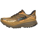 Hoka 【 Stinson 7 Men Honey/Antique Olive 】 スポーツ アウトドア ランニング マラソン シューズ メンズシューズ メンズ ハニー olive オリーブ(4)