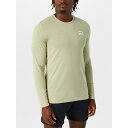 Saysky 【 Men's Clean Logo Motion Long Sleeve Men Beige 】 メンズ ロゴ Sleeve スリーブ スポーツ アウトドア ランニング マラソン ウェア メンズウェア メンズ ベージュ(4)