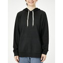 Vuori 【 Women's Halo Oversized Hoodie Black Heather Women Black Heather 】 レディース フーディー パーカー 黒色 ブラック heather ヘザー スポーツ アウトドア ランニング マラソン ウェア レディースウェア