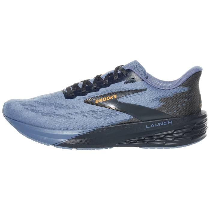 ブルックス Brooks 【 Launch 11 Men Country Blue/Ebony/Orange 】 スポーツ アウトドア ランニング マラソン シューズ メンズシューズ メンズ カントリー 青色 ブルー orange 橙・オレンジ