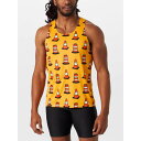 Chicknlegs 【 Men's Traffic Cones Performance Singlet Men 】 メンズ パフォーマンス Singlet シングレット スポーツ アウトドア ランニング マラソン ウェア メンズウェア メンズ(4)