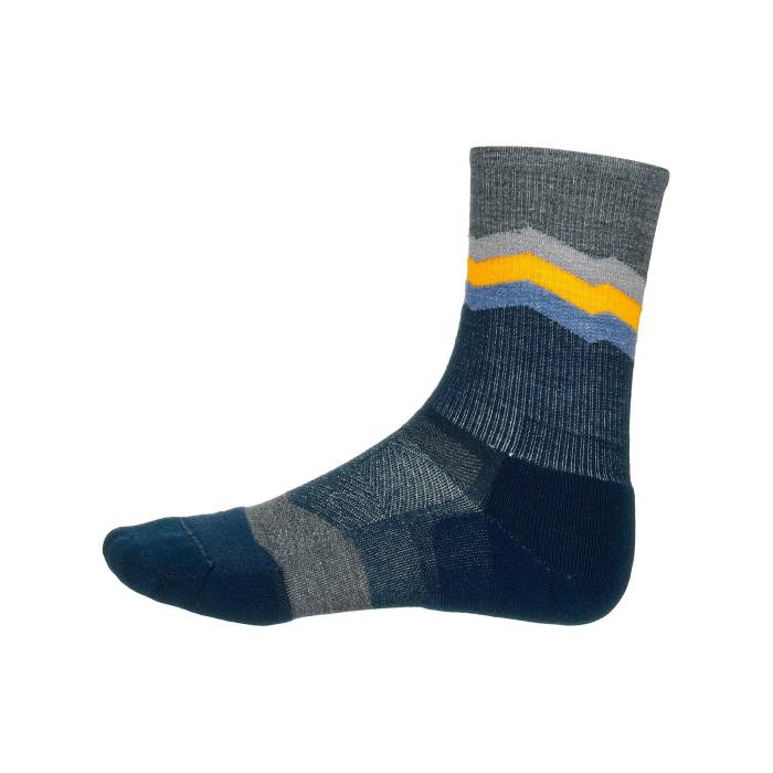 フィーチャーズ Feetures 【 Merino 10 Max Cushion Mini Crew Socks Unisex Switchback Sapphire 】 マックス クルー ソックス・靴下 スポーツ アウトドア ランニング マラソン その他 ユニセックス