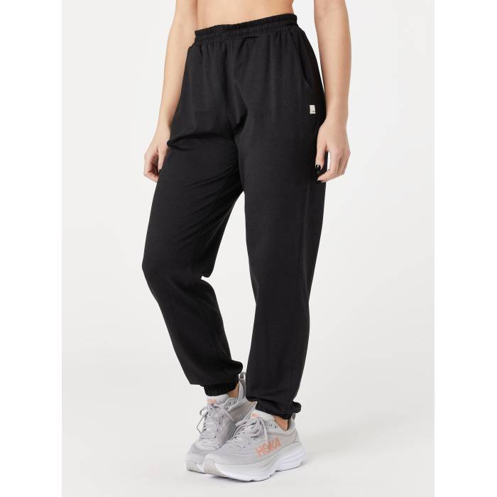 Vuori 【 Women's Boyfriend Sweatpant Black Heather Women 】 レディース 黒色 ブラック heather ヘザー スポーツ アウトドア ランニング マラソン ウェア レディースウェア レディース