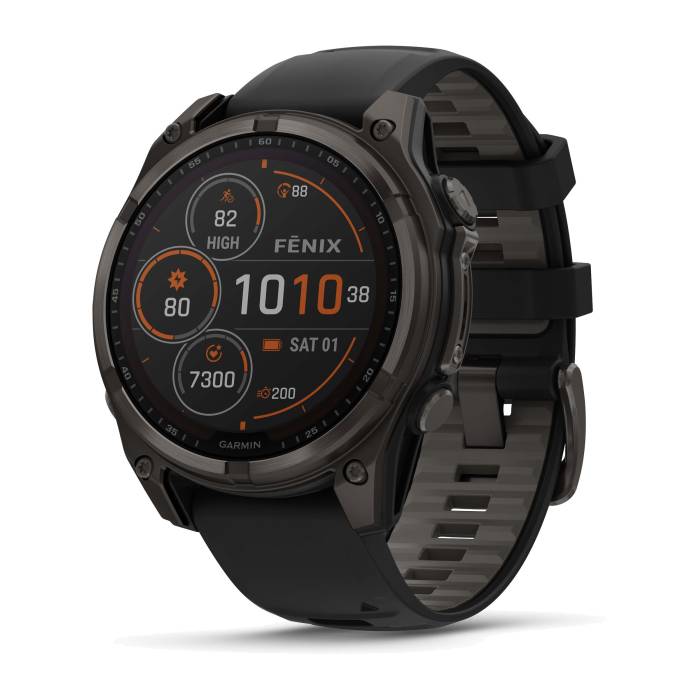 ガーミン Garmin 【 Fenix 8 Sapphire Solar 47Mm Gps Watch Unisex 】 Watch ウォッチ・時計 スポーツ アウトドア ランニング マラソン その他 ユニセックス