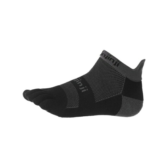 インジンジ Injinji 【 Run Midweight No-Show Toesocks Unisex Blk/Gy 】 ラン スポーツ アウトドア ランニング マラソン その他 ユニセックス