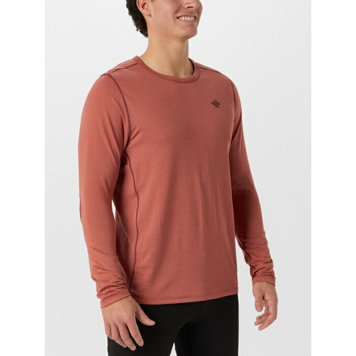 Rabbit 【 Men's Layer 1 Long Sleeve Men Redwood 】 メンズ Sleeve スリーブ スポーツ アウトドア ランニング マラソン ウェア メンズウェア メンズ レッドウッド