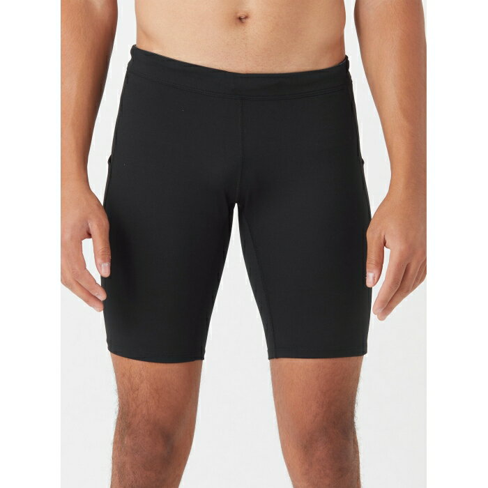 Rabbit 【 Men's Speedsters Half Tight Black Men Black 】 メンズ ハーフ 黒色 ブラック スポーツ アウトドア ランニング マラソン ウェア メンズウェア メンズ 黒色 ブラック