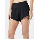 サッカニー Saucony 【 Women's Outpace 2.5" Split Short Women Black 】 レディース スポーツ アウトドア ランニング マラソン ウェア レディースウェア レディース 黒色 ブラック