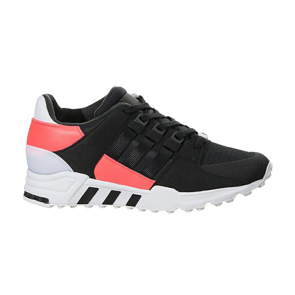 アディダス 黒色 ブラック ターボ スニーカー メンズ ADIDAS EQT SUPPORT J / BLACK BLACK TURBO