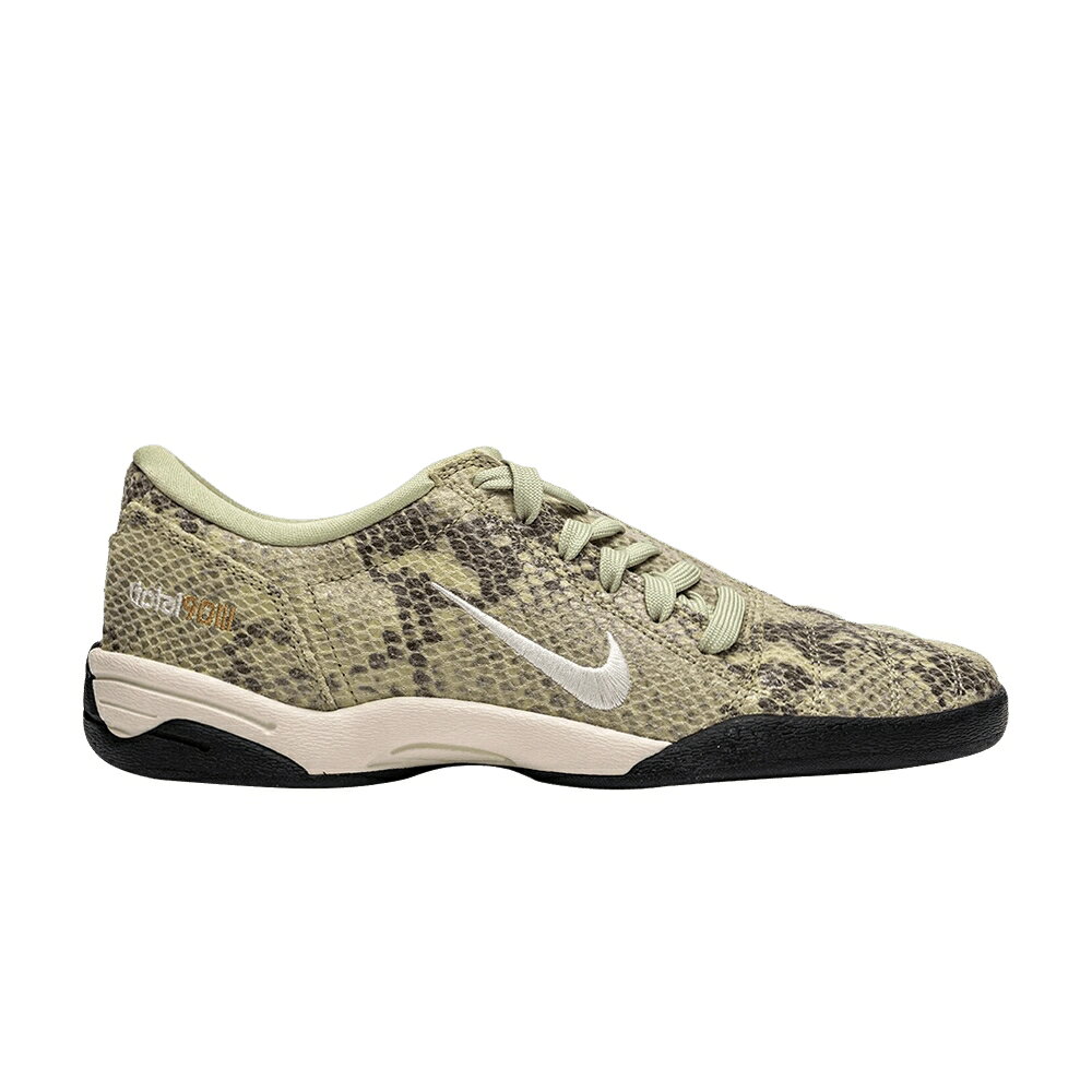 樂天商城 - ナイキ オーラ オリーブ アイボリー 黒色 ブラック 'OLIVE SNAKESKIN' スニーカー レディース NIKE WMNS TOTAL 90 3 SE AURA / OLIVE AURA PALE IVORY BLACK