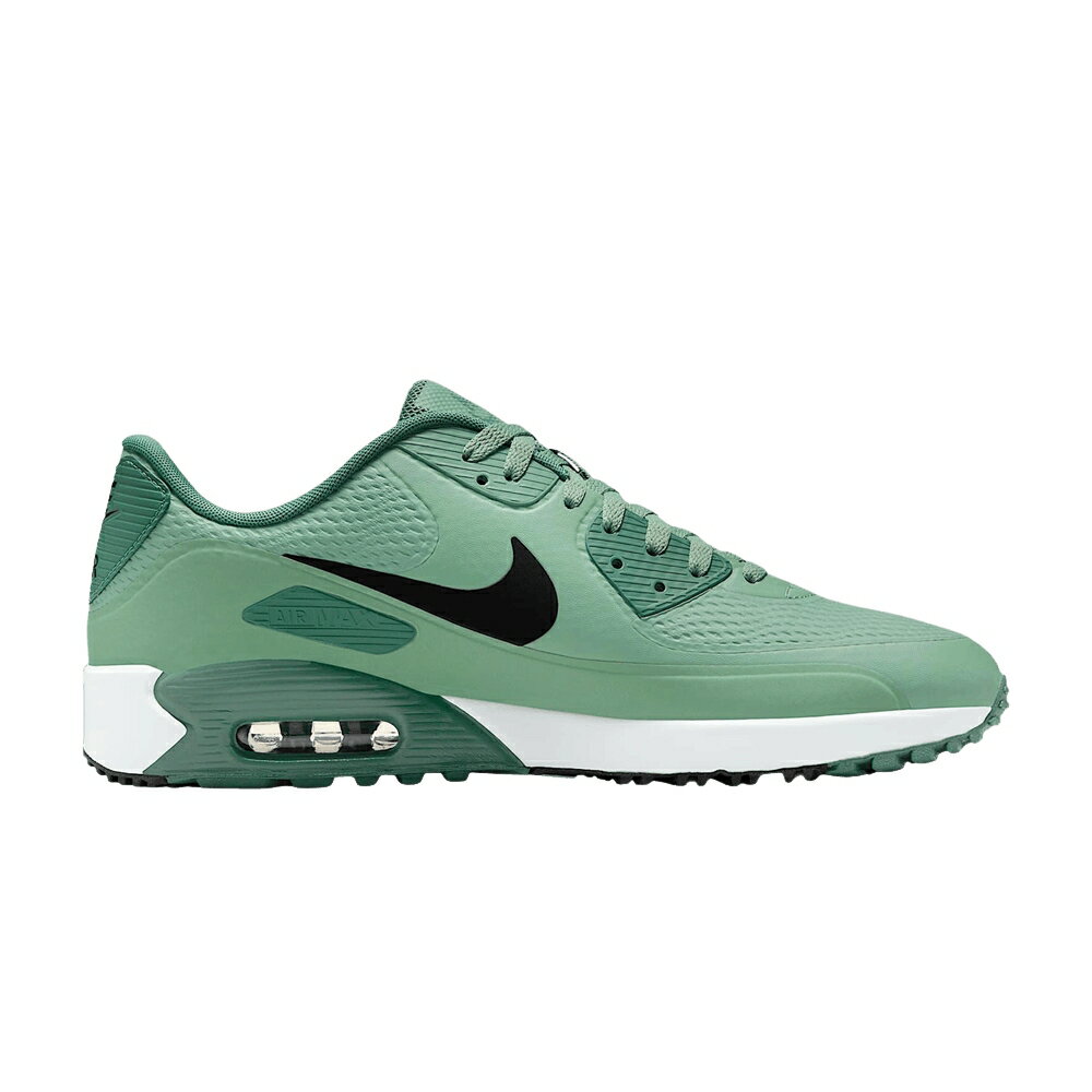 ナイキ マックス ゴルフ 銀色 シルバー 黒色 ブラック エアマックス 'SILVER BICOASTAL' スニーカー メンズ NIKE AIR MAX 90 GOLF PINE / SILVER PINE BICOASTAL BLACK
