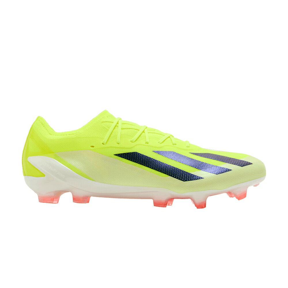 ADIDAS - アディダス エリート エナジー チーム 黄色 イエロー コア 黒色 ブラック 'SOLAR PACK' スニーカー メンズ ADIDAS X CRAZYFAST ELITE FG ENERGY / TEAM SOLAR YELLOW CORE BLACK
