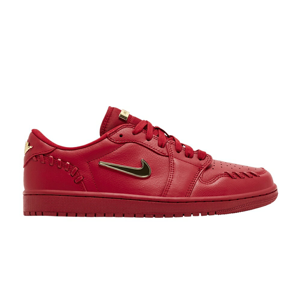 ナイキ 赤 レッド ゴールド エアジョーダン 'GYM RED' スニーカー レディース AIR JORDAN WMNS AIR JORDAN 1 LOW METHOD OF MAKE / GYM RED METALLIC GOLD