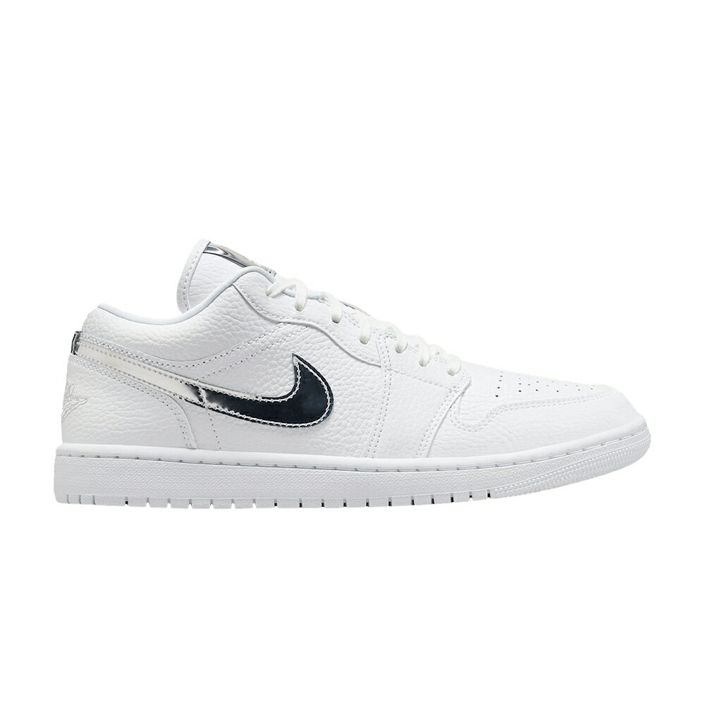 ナイキ 白色 ホワイト 銀色 シルバー エアジョーダン 'WHITE SILVER' スニーカー レディース AIR JORDAN AIR JORDAN WMNS 1 LOW SE METALLIC / WHITE WHITE METALLIC SILVER