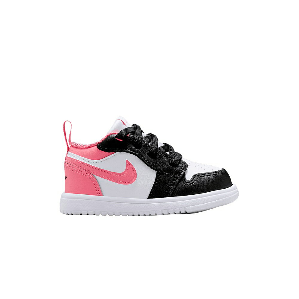 樂天商城 - ナイキ 白色 ホワイト 黒色 ブラック ピンク エアジョーダン 'BLACK PINK' ベビー AIR JORDAN AIR JORDAN 1 LOW ALT TD WHITE / BLACK WHITE PINK GAZE