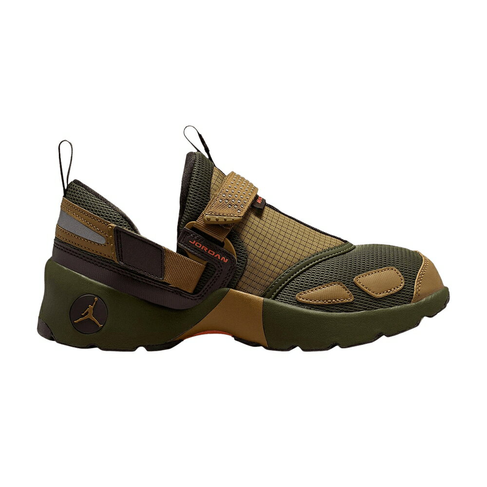 ナイキ 茶色 ブラウン カーゴ カーキ エアジョーダン 'BROWN KELP' スニーカー レディース AIR JORDAN WMNS AIR JORDAN TRUNNER LX / BROWN KELP CARGO KHAKI VELVET