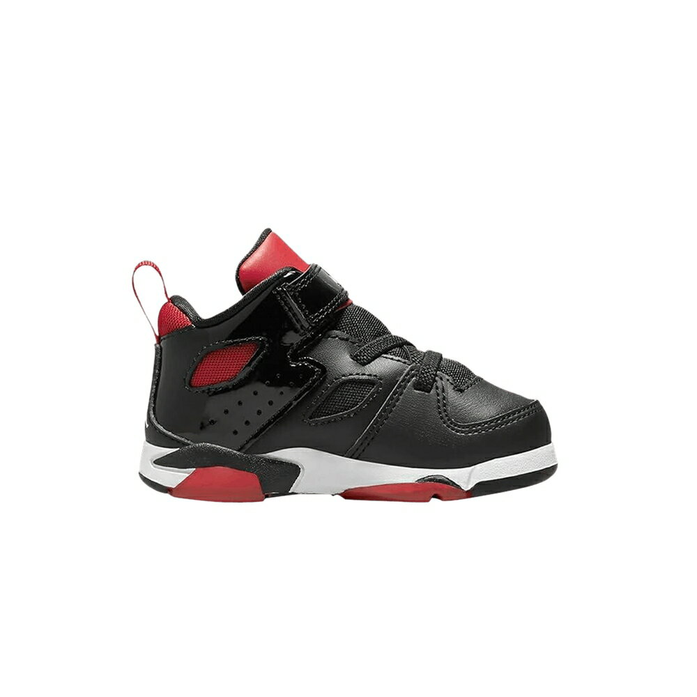 ナイキ フライト クラブ 黒色 ブラック 赤 レッド 白色 ホワイト エアジョーダン 'BRED' ベビー AIR JORDAN AIR JORDAN FLIGHT CLUB 91 TD / BLACK UNIVERSITY RED WHITE