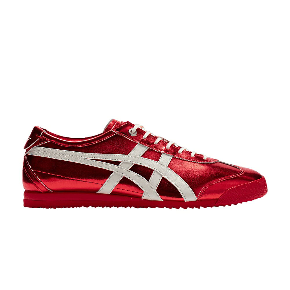 メキシコ シリーズ クリーム オニツカタイガー 'METALLIC PEACH' スニーカー メンズ ONITSUKA TIGER ONITSUKA TIGER MEXICO 66 SD SERIES - GINGER / GINGER PEACH CREAM