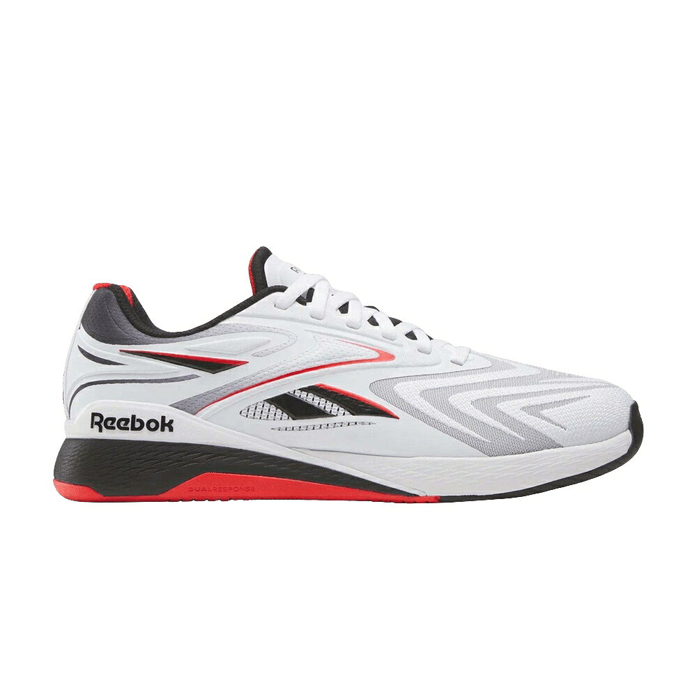 リーボック ナノ 黒色 ブラック 白色 ホワイト 赤 レッド 'WHITE RED' スニーカー メンズ REEBOK NANO X5 EDGE BLACK SPORT / WHITE BLACK SPORT RED