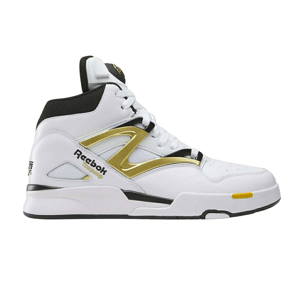 リーボック ポンプ ゾーン 黒色 ブラック 白色 ホワイト ゴールド 'WHITE GOLD' スニーカー メンズ REEBOK PUMP OMNI ZONE II BLACK / WHITE BLACK GOLD